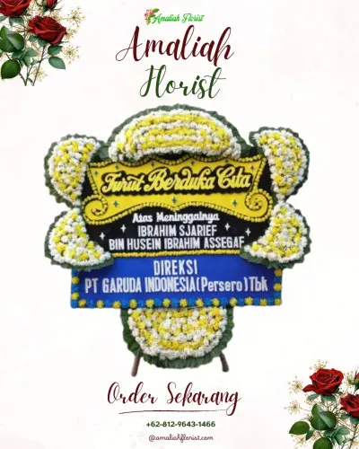 Papan Bunga Duka di 17 Ilir